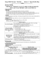 Giáo án Sinh 12 tiết 8: Quy luật Menđen: quy luật phân li