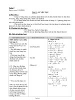 Giáo án Đại số lớp 8 - Tuần 7 - Tiết 13, 14