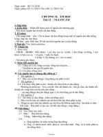 Giáo án môn Vật lý 7 Tiết 11: Bài Nguồn âm