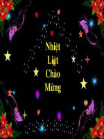 Bài giảng Vật lý 7 Bài 25: Sự nóng chảy và sự đông đặc (tiếp theo)