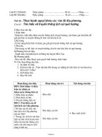 Giáo án Giáo dục công dân 8 - Tiết 16: Thực hành ngoại khóa các vấn đề địa phương - Chủ đề: Tìm hiểu về truyền thống lịch sử quê hương