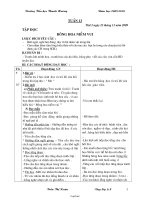 Giáo án môn Đại số khối 8 - Tiết 1 đến tiết 29 - Trường THCS Canh Vinh