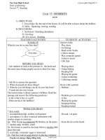 Bài soạn môn học Tiếng Anh lớp 11 - Period 77 đến period 81