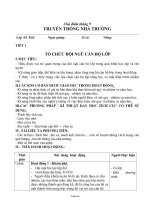 Giáo án Hoạt động ngoài giờ 6 - Cả năm