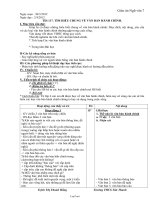 Giáo án môn Ngữ văn lớp 7 - Tiết 117 đến tiết 120