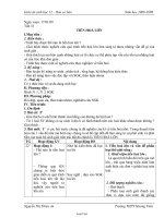 Giáo án Sinh học 12 Cơ bản - Tiết 33: Tiến hoá lớn