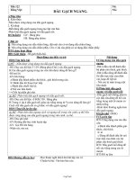 Giáo án môn Ngữ văn lớp 7 - Học kì II - Tiết 122: Dấu gạch ngang