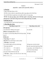 Giáo án Đạo đức 1 - Tuần 4, 5, 6