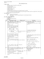 Thiết kế giáo án Đại số 8 - Tiết 38, 39