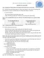 Đề cương ôn tập môn Sinh học lớp 8, kì II