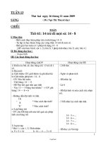 Bài soạn các môn học khối 2 - Tuần 13