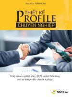 Ebook Thiết kế profile chuyên nghiệp