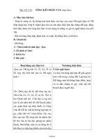 Giáo án môn Ngữ văn 8 tiết 133, 134: Tổng kết phần văn (tiếp theo)