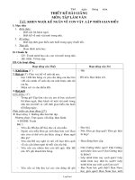 Giáo án khối 2 - Tuần 16 môn - Tập làm văn - Tiết: Khen ngợi. kể ngắn về con vật. lập thời gian biểu