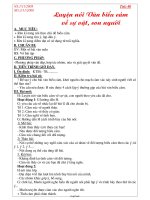 Bài giảng môn học Ngữ văn lớp 7 - Tiết 40: Luyện nói Văn biểu cảm về sự vật, con người (Tiếp)