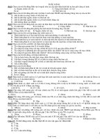 Bài tập Thấu kính