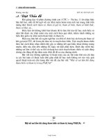Một số sai lầm khi dùng tham biến và tham trị trong pascal