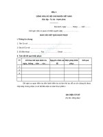 Báo cáo kết quả khắc phục (Mẫu 4) - Trường Đại học Công nghiệp Thực phẩm Tp. Hồ Chí Minh