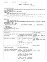 Giáo án khối lớp 2 - Môn Tự nhiên - Xã hội - Bộ xương