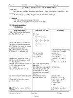 Tập giáo án Đại số 8 - Tiết 4: Những hằng đẳng thức đáng nhớ