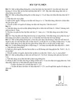 Bài tập tụ điện