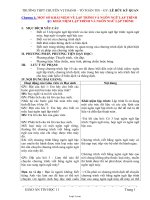 Giáo án Tin học lớp 11 - Bài 1 đến bài 19 - Trường THPT chuyên Vị Thanh