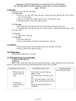 Giáo án Đại số 10 - Chương II & III