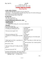 Bài giảng môn học Ngữ văn lớp 7 - Tuần 18 - Tiết 69: Ôn tập phần tiếng Việt ( tiếp) chương trình địa phương