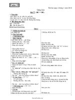 Giáo án Tổng hợp môn học lớp 2 - Tuần dạy 19