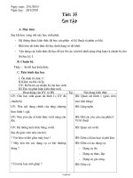 Giáo án Công nghệ 8 tiết 35: Ôn tập