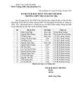 Bộ thí nghiệm dao động cơ học