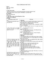 Giáo án phụ đạo Ngữ văn 8 - Tuần 6 đến 9