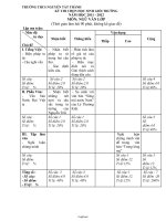 Đề thi chọn học sinh giỏi trường môn: Ngữ văn lớp 8