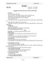 Giáo án lớp 2 - Trường tiểu học Pa Nang - Tuần 1 đến tuần 7