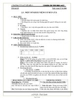 Giáo án môn Tin học 12 - Bài 1: Một số khái niệm cơ bản (tiết 3)