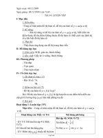 Giáo án môn Đại số lớp 7 năm 2009 - 2010 - Tiết 34: Luyện tập