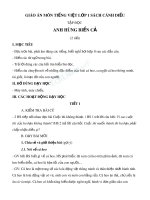 Giáo án môn Tiếng Việt lớp 1 sách Cánh Diều - Bài tập đọc Anh hùng biển cả - Trường Đại học Công nghiệp Thực phẩm Tp. Hồ Chí Minh