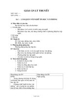 Bài giảng Tin học 11 - Bài 1: Làm quen với nghề tin học văn phòng