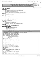 Giáo án giảng dạy môn Tin học 11 - Trường THPT Nguyễn Du