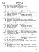 Đề kiểm tra 1 tiết môn Vật lý 9 (Đề 4)