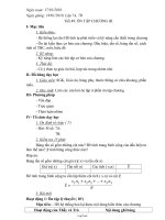 Giáo án môn Đại số lớp 7 năm 2009 - 2010 - Tiết 49: Ôn tập chương III