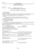 Giáo án môn Lịch Sử 8 - Bài 1 đến bài 31