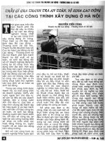 Thấy gì qua thanh tra an toàn, vệ sinh lao động tại các công trình xây dựng ở Hà Nội