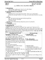 Giáo án Ngữ Văn 6 - Tuần 11 - Trường THCS Lê Hồng Phong