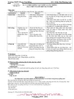 Giáo án Sinh học 12 - Tiết 19, Bài 18: Chọn giống vật nuôi và cây trồng dựa trên nguồn biến dị tổ hợp - Trần Thị Phương Anh