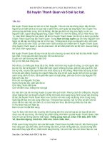 Nghị luận về một số bài thơ của Bà Huyện Thanh Quan