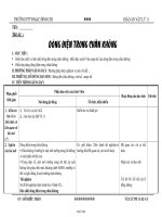 Giáo án giảng dạy bộ môn Vật lý 11 - Trường THPT Mạc Đĩnh Chi - Bài 42: Dòng điện trong chân không