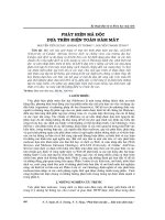 Nhu cầu và mức độ sử dụng báo cáo tài chính cung cấp bởi doanh nghiệp - nghiên cứu ở địa bàn Đà Nẵng