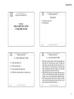 Bài giảng Tin học đại cương: Chương 3 - Học viện Nông nghiệp Việt Nam - Trường Đại học Công nghiệp Thực phẩm Tp. Hồ Chí Minh