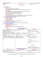 Giáo án Giải tích 12 - Tiết 38 - Luyện tập